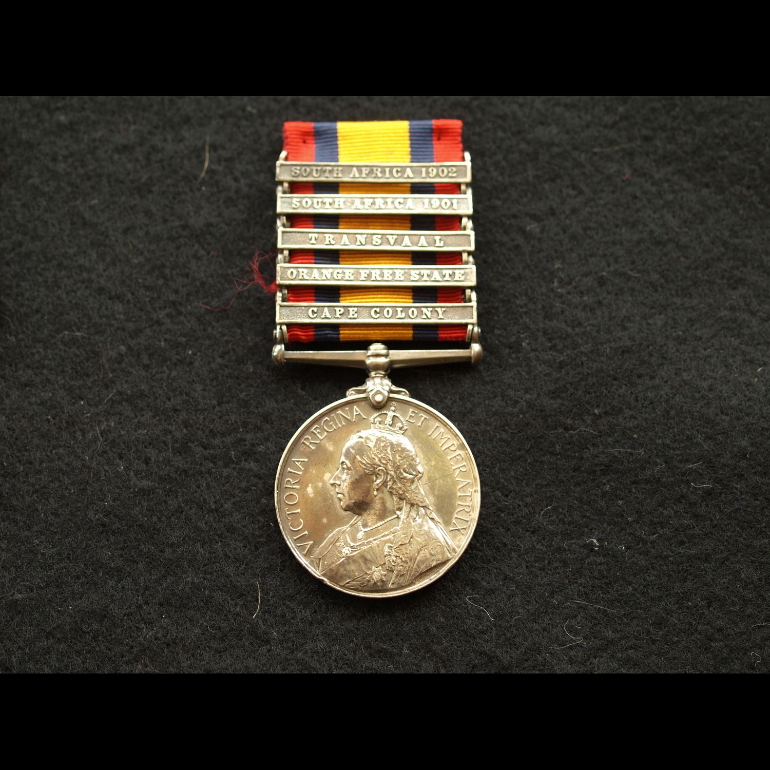 QSA 5 clasps Pte Archer 75th Sharpshooters Co 18th Batt Imperial Yeomanry