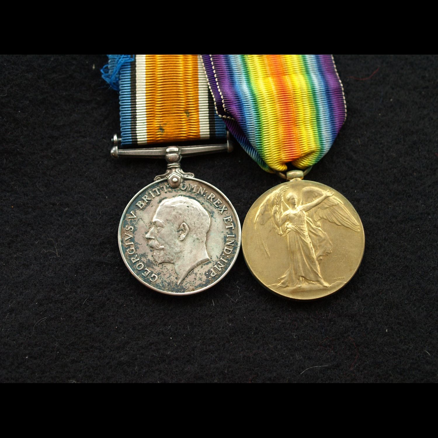 WW1 Pair MID Capt Gartshore WIA 4/8/1916 Ayrshire Royal Horse Artillery