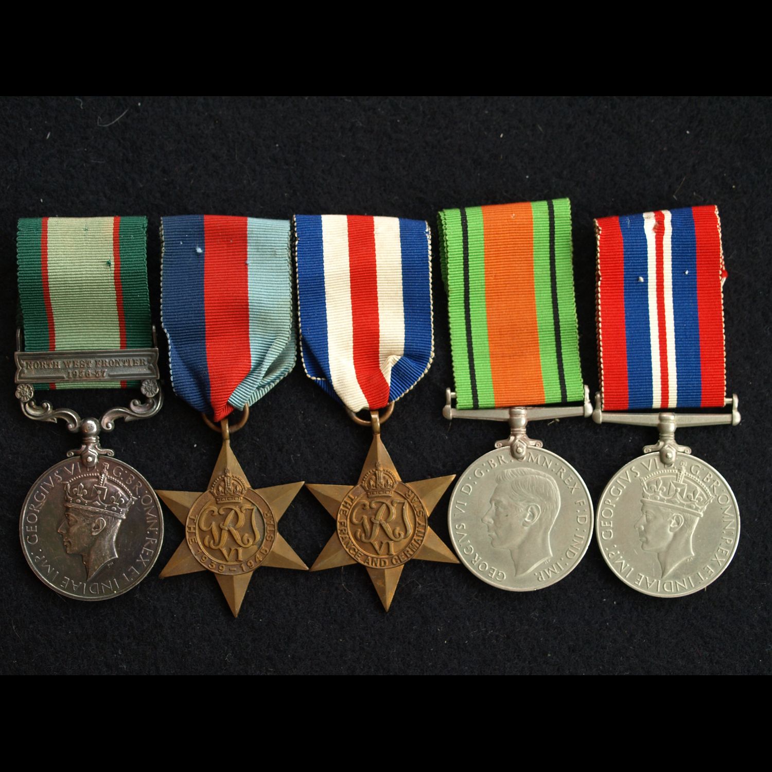 IGS NWF 1936/37 & WW2 Group Gunner Coates 12th Mountain Battery Royal Artillery