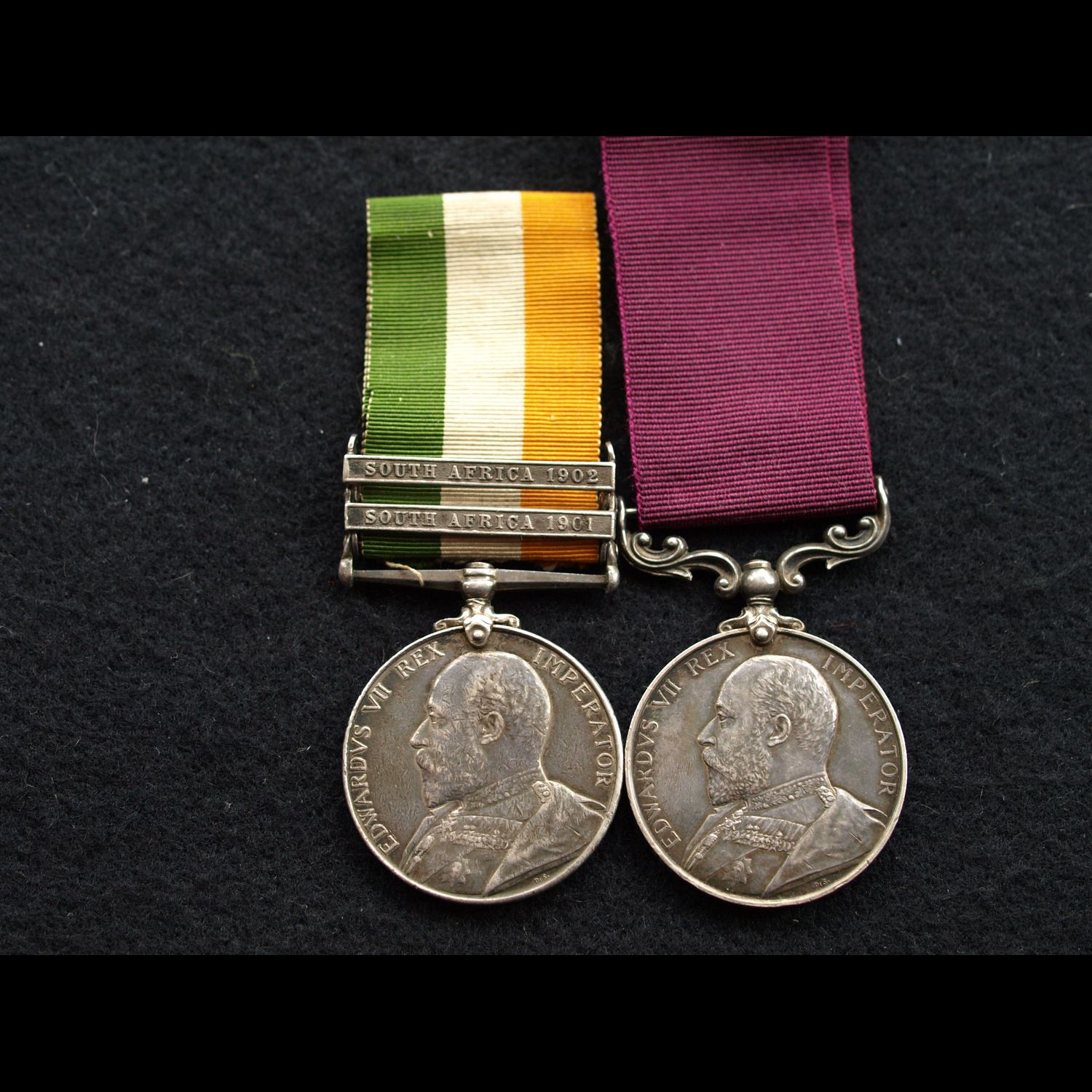 KSA 1901/02 & LS&GC Pte Wright Devonshire Regt