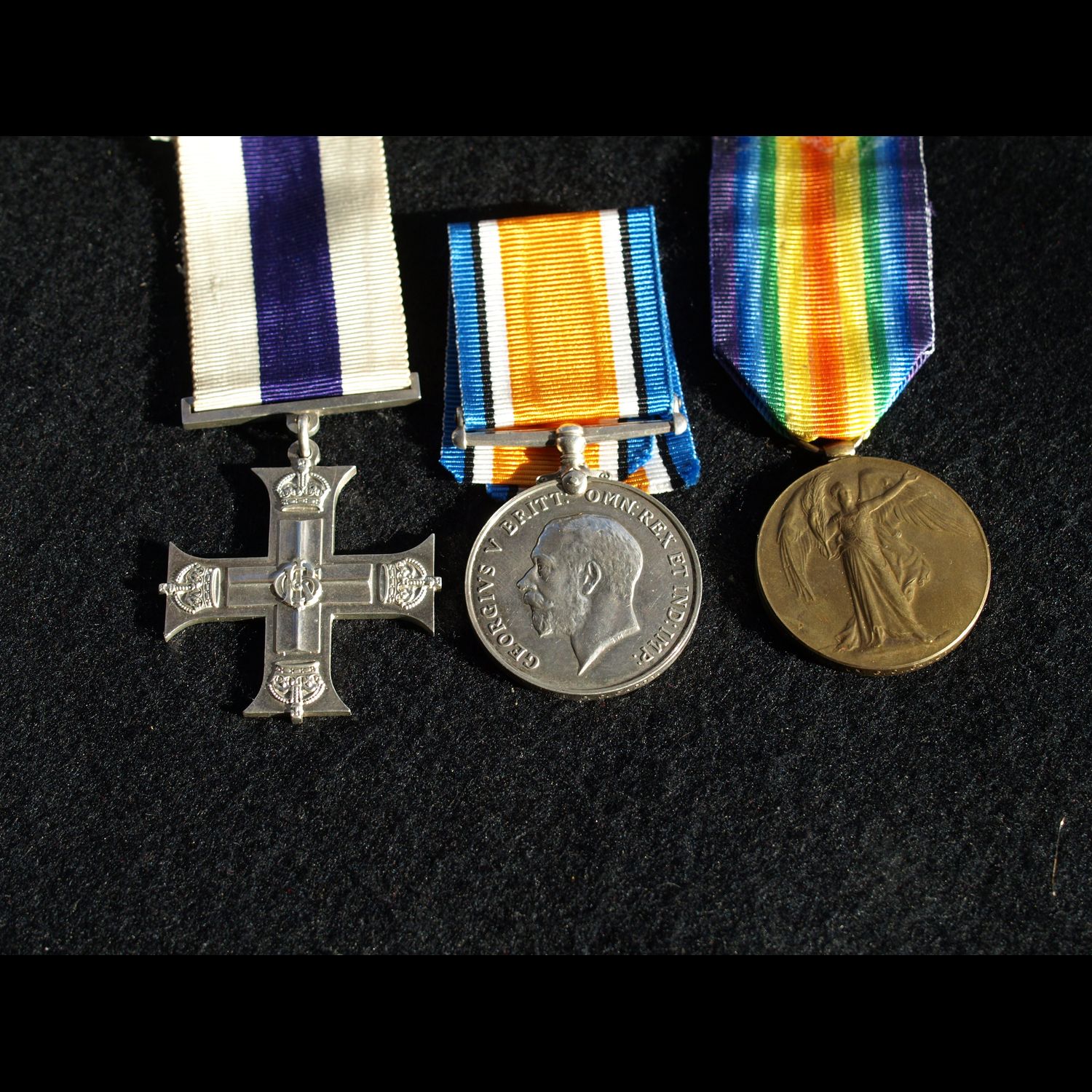 WW1 MC & Pair Major Caddy Machine Gun Corps late 8th Duke of Corwall LI