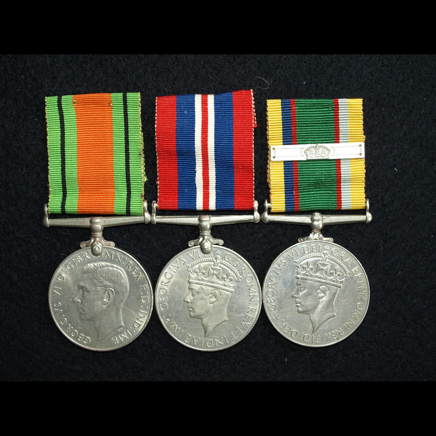 WW2 Group & Cadet Forces Medal & Bar Capt Baker Wiltshire Branch