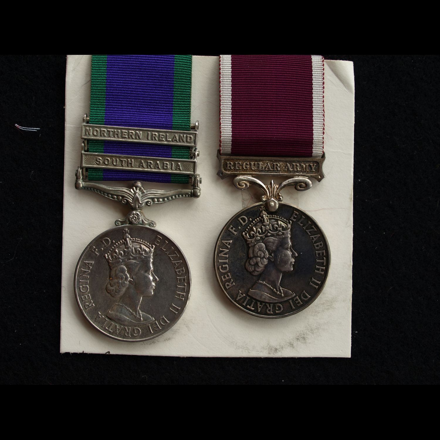 GSM South Arabia & NI & Army LS&GC WO2 Froggin Royal Artillery
