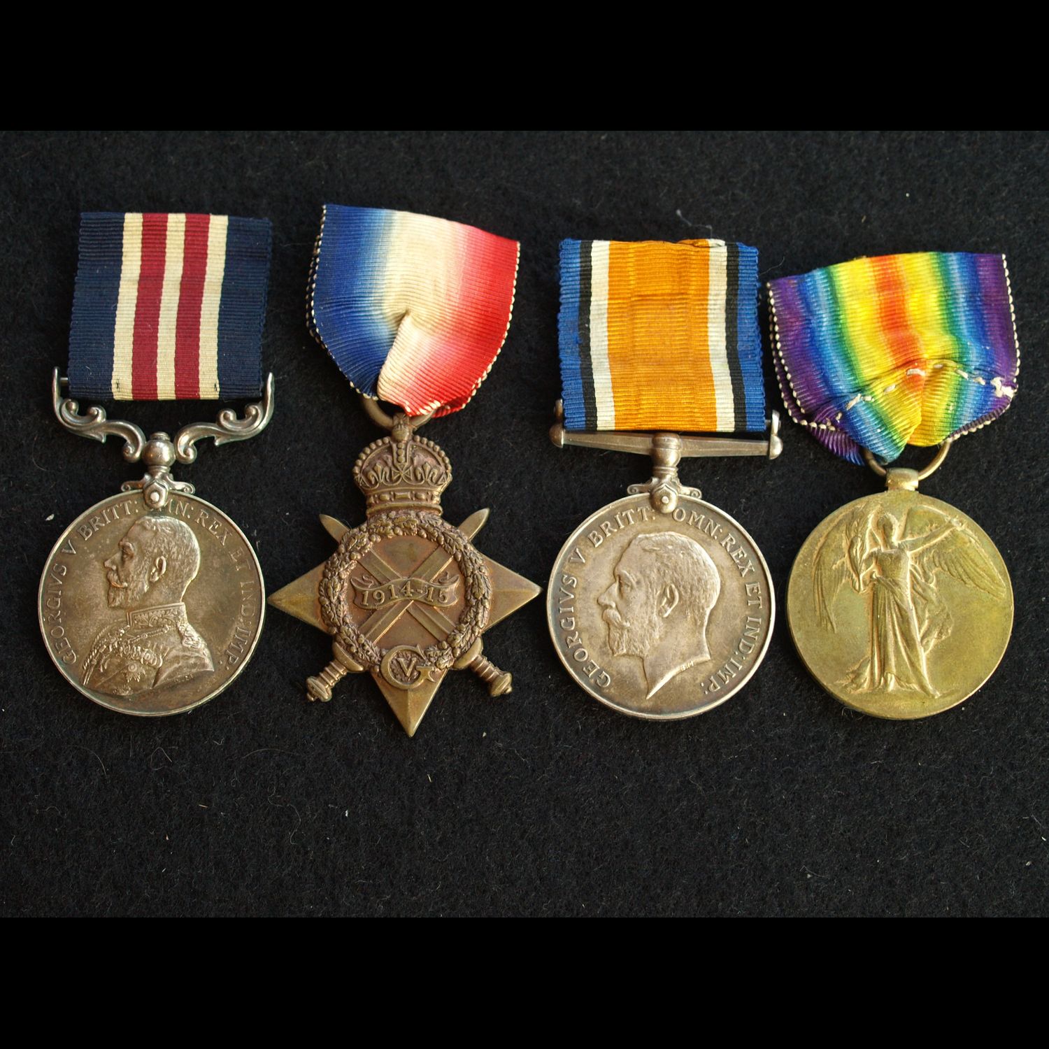 MM & Trio Sjt Penman 1/7 (Fife) Black Watch Battle of Arras