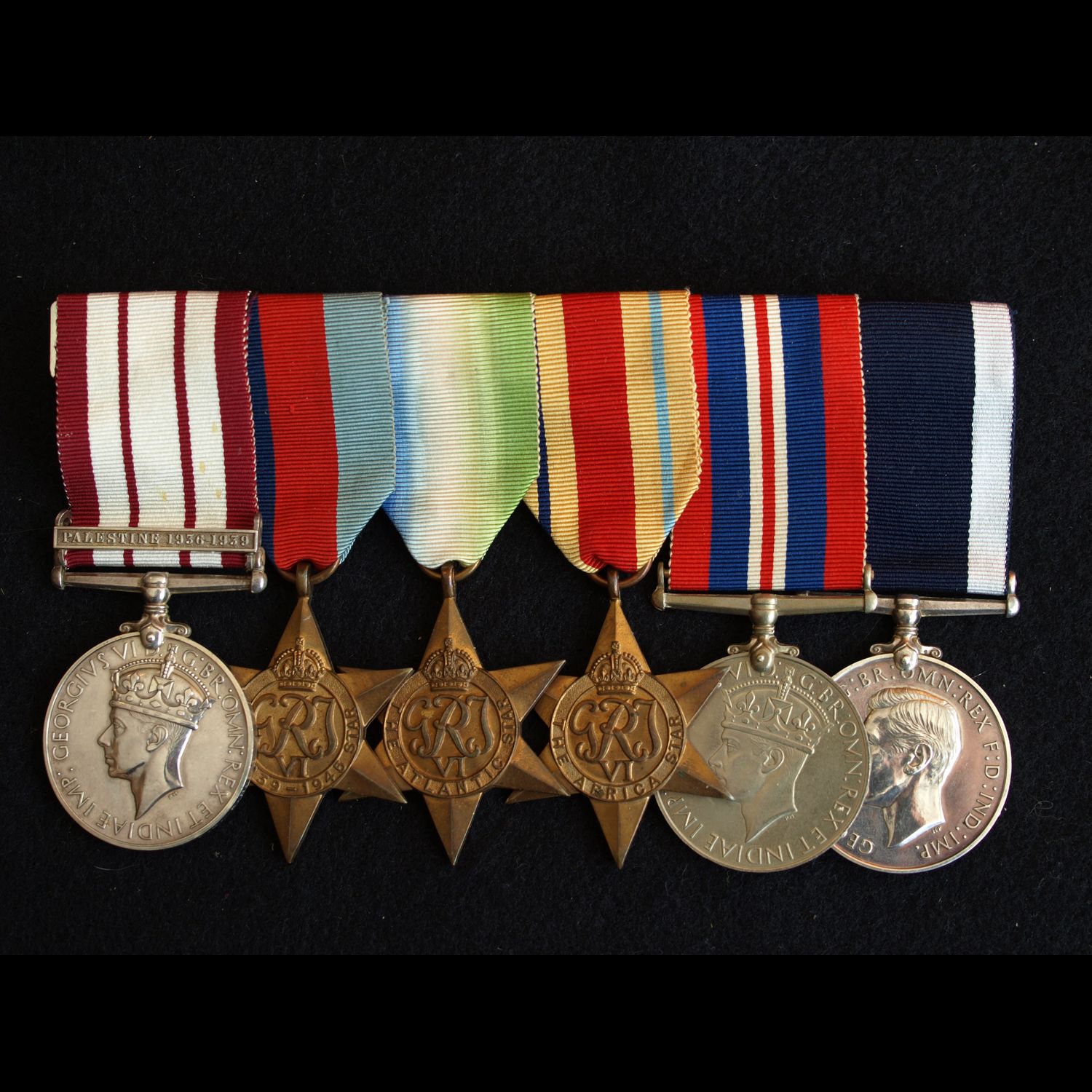 NGS Palestine 1936/39 WW2 & LS&GC Supply CPO Markham HMS ilex sank 3 subs in WW2