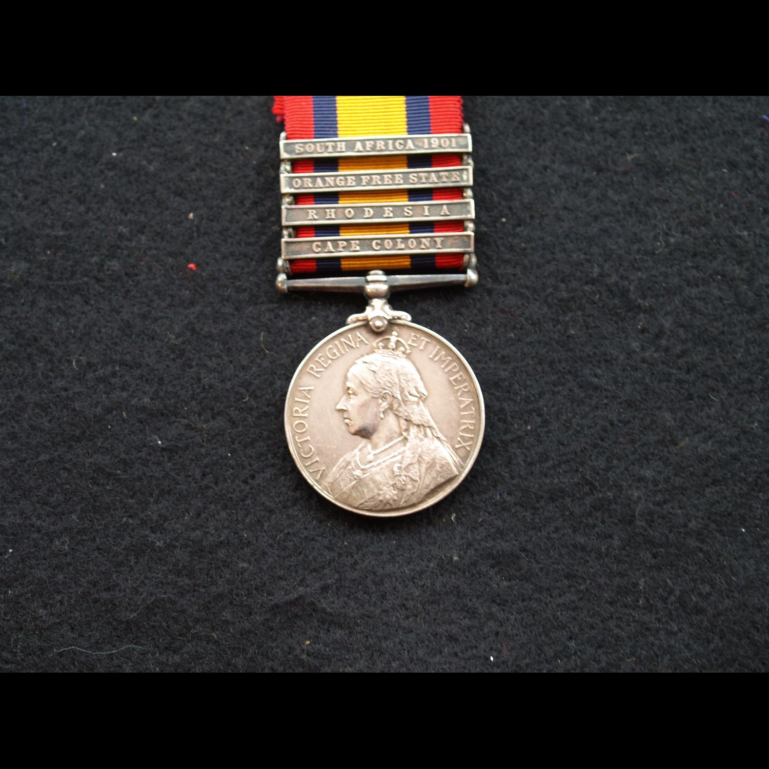 South Africa 4 clasp Rhodesia Sgt Adams 65th (2nd Leicestershire) Company 17th Battalion Imperial Yeomanry