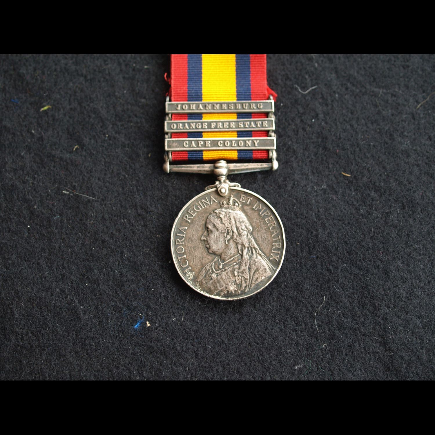 QSA 3 clasps Drummer Thompson East Lancs Regt