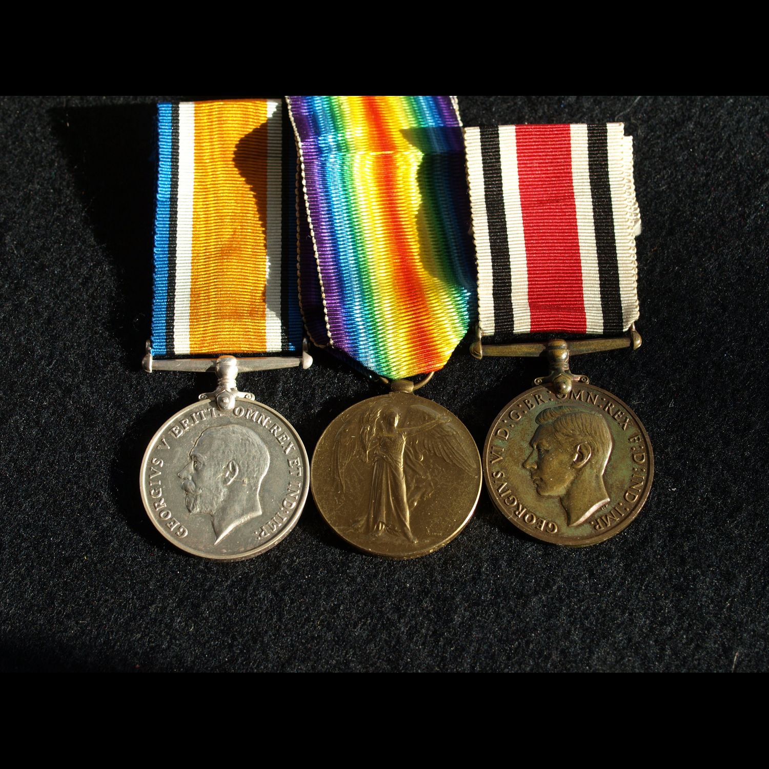 WW1 Pair & Special Police LS&GC 2nd Lt Allison 2nd Highland Light Infantry