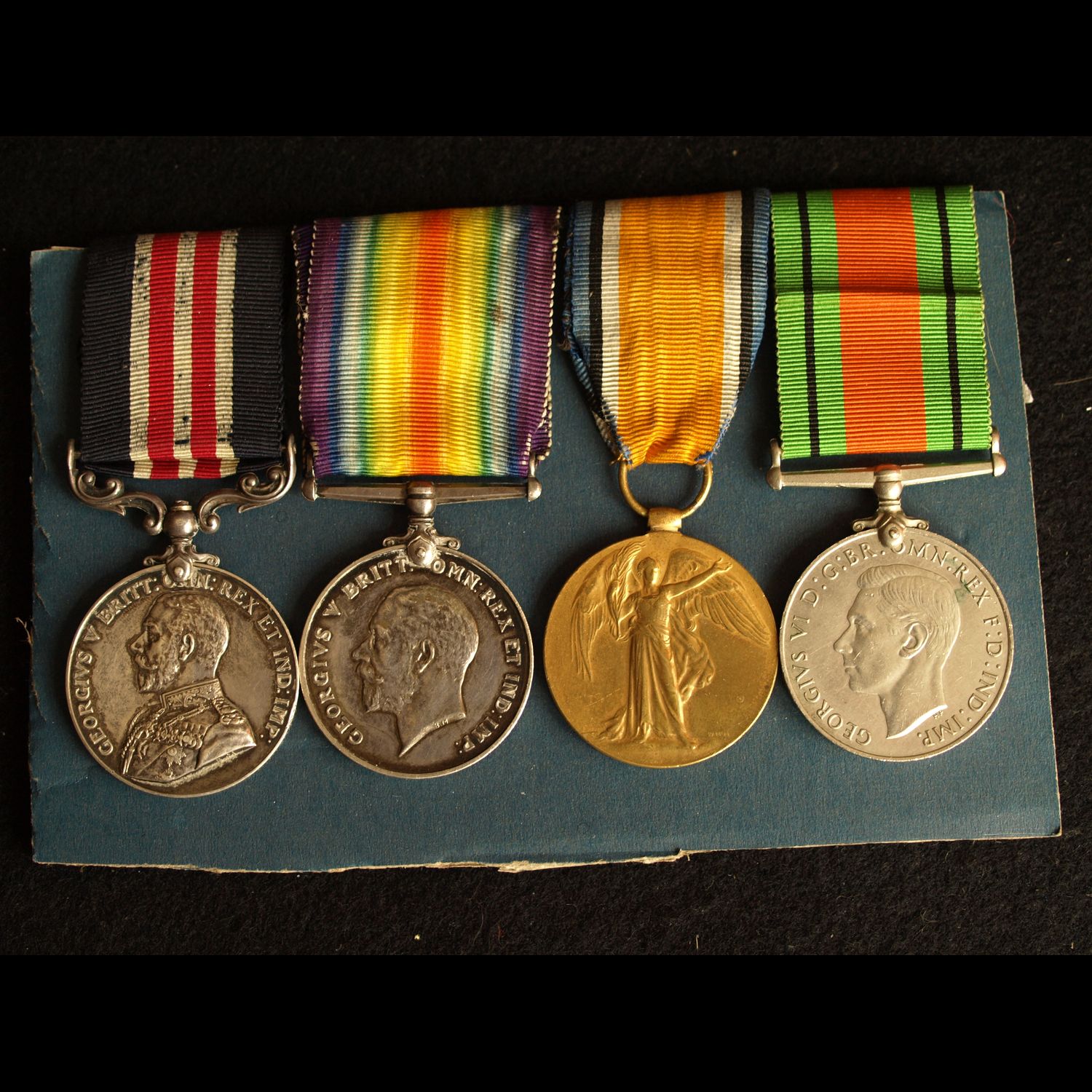 MM, Pair & DM Pte Fraser 1/7th Fife Royal Highlanders