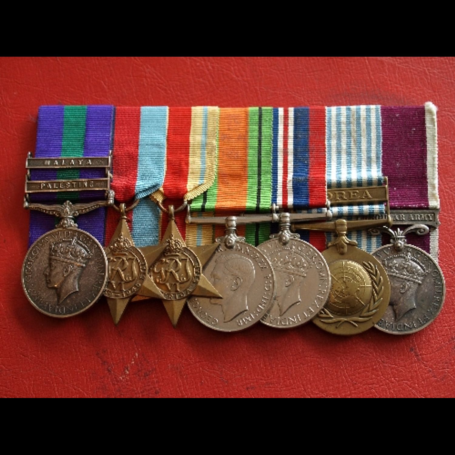 Palestine Malaya Major Ninness RAOC & REME