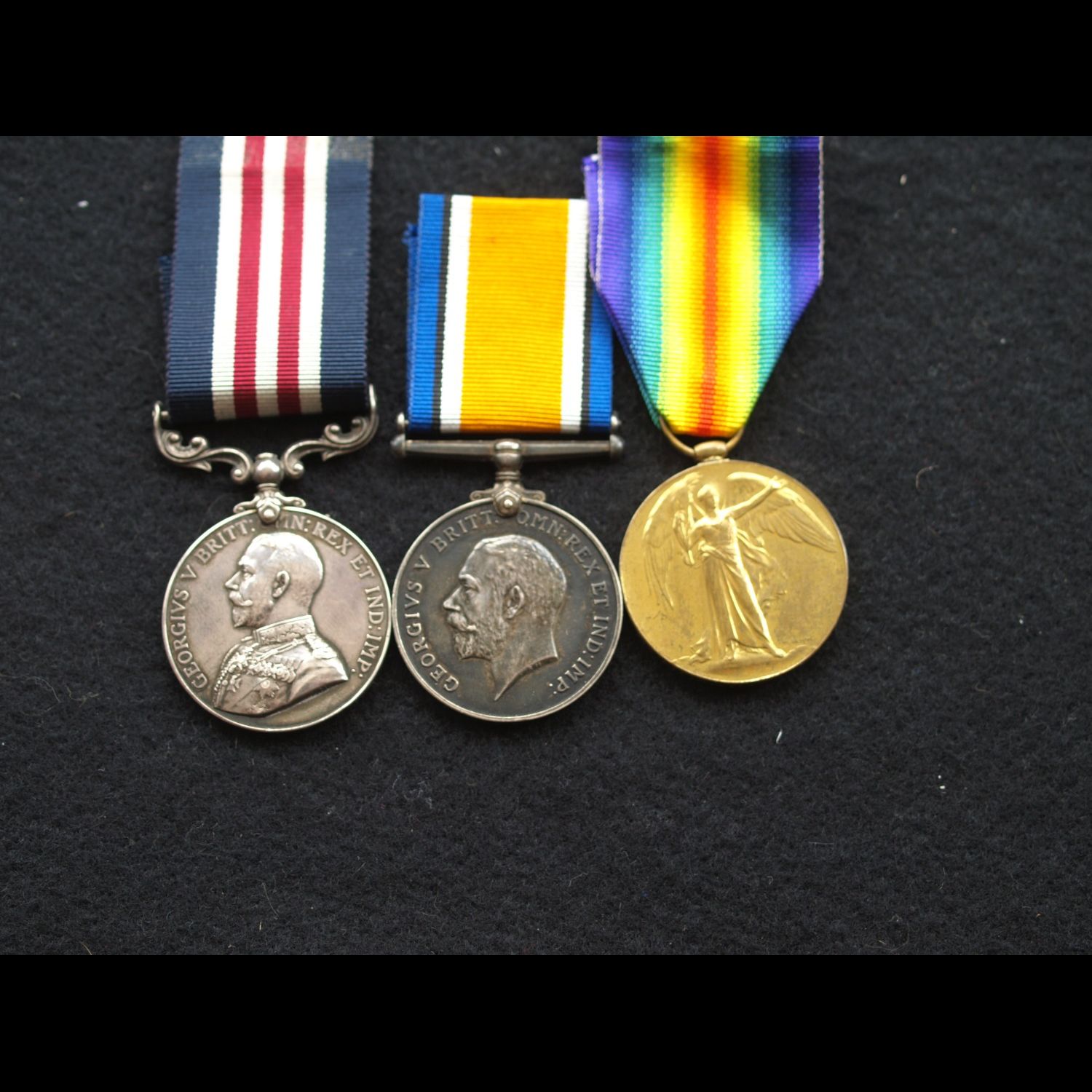 WW1 MM & Pair LCpl Stevens 6th London Regt Battle of Hill 60 20/02/1917