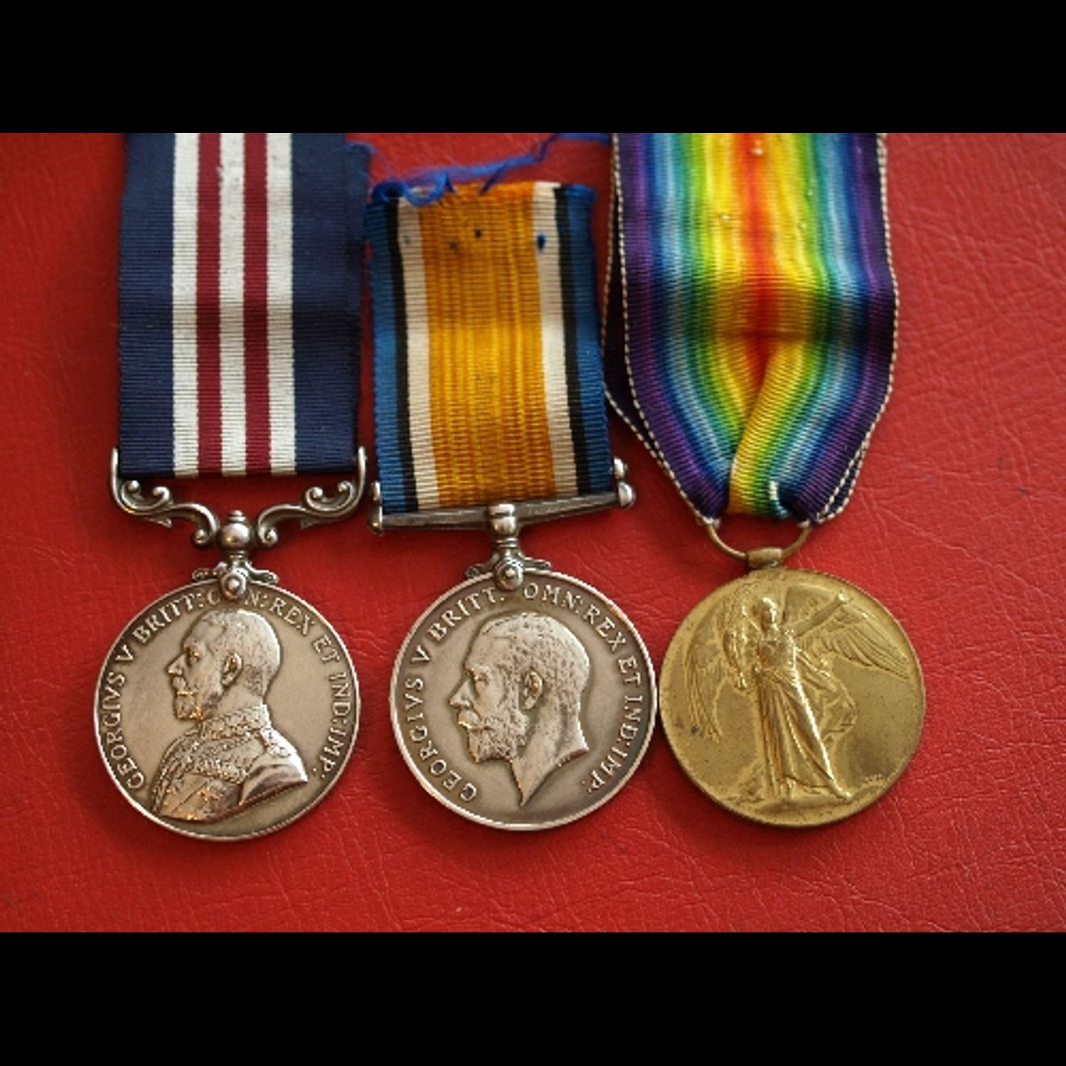 MM & Pair Pte Mowis 1/4 South Lancs Regt