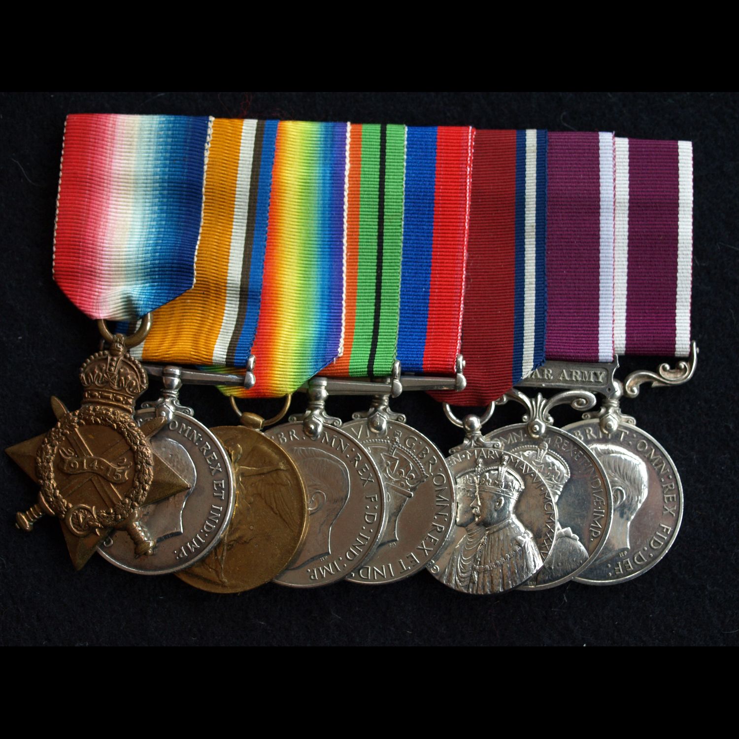 1914/15 Trio, WW2, LS&GC & MSM Major Taylor Army Apprentice School late RE