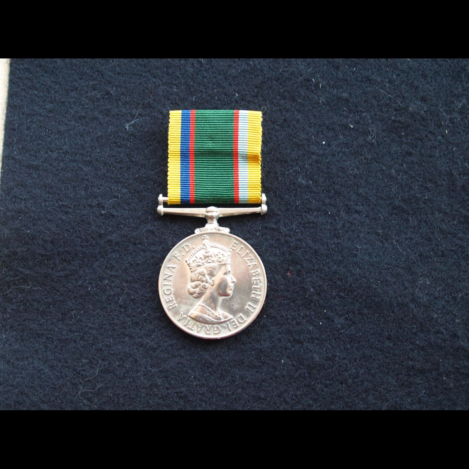 Cadet Forces Medal Flying Officer Stepto RAF VR Territorial