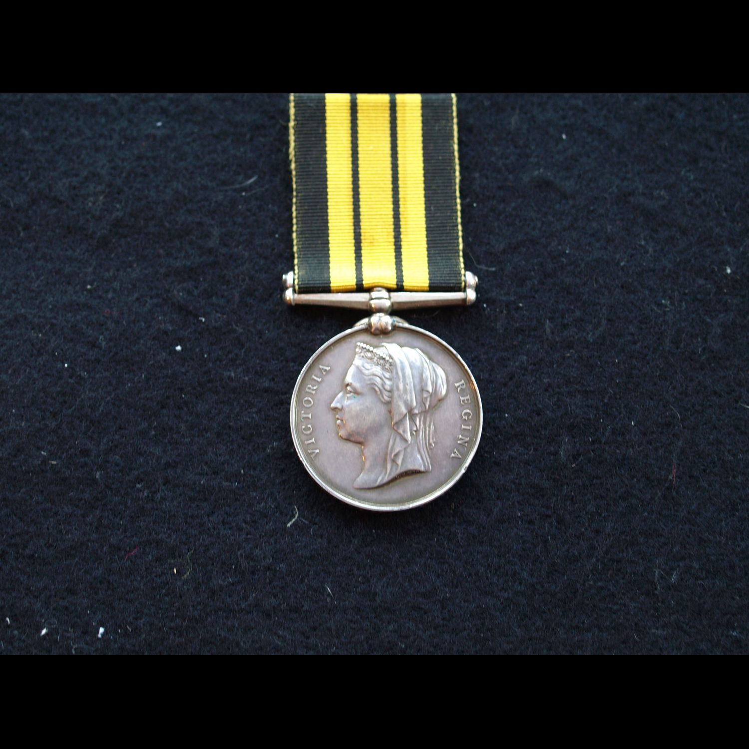 Ashantee Medal Stoker Axford Royal Navy HMS Beacon only 90 issued