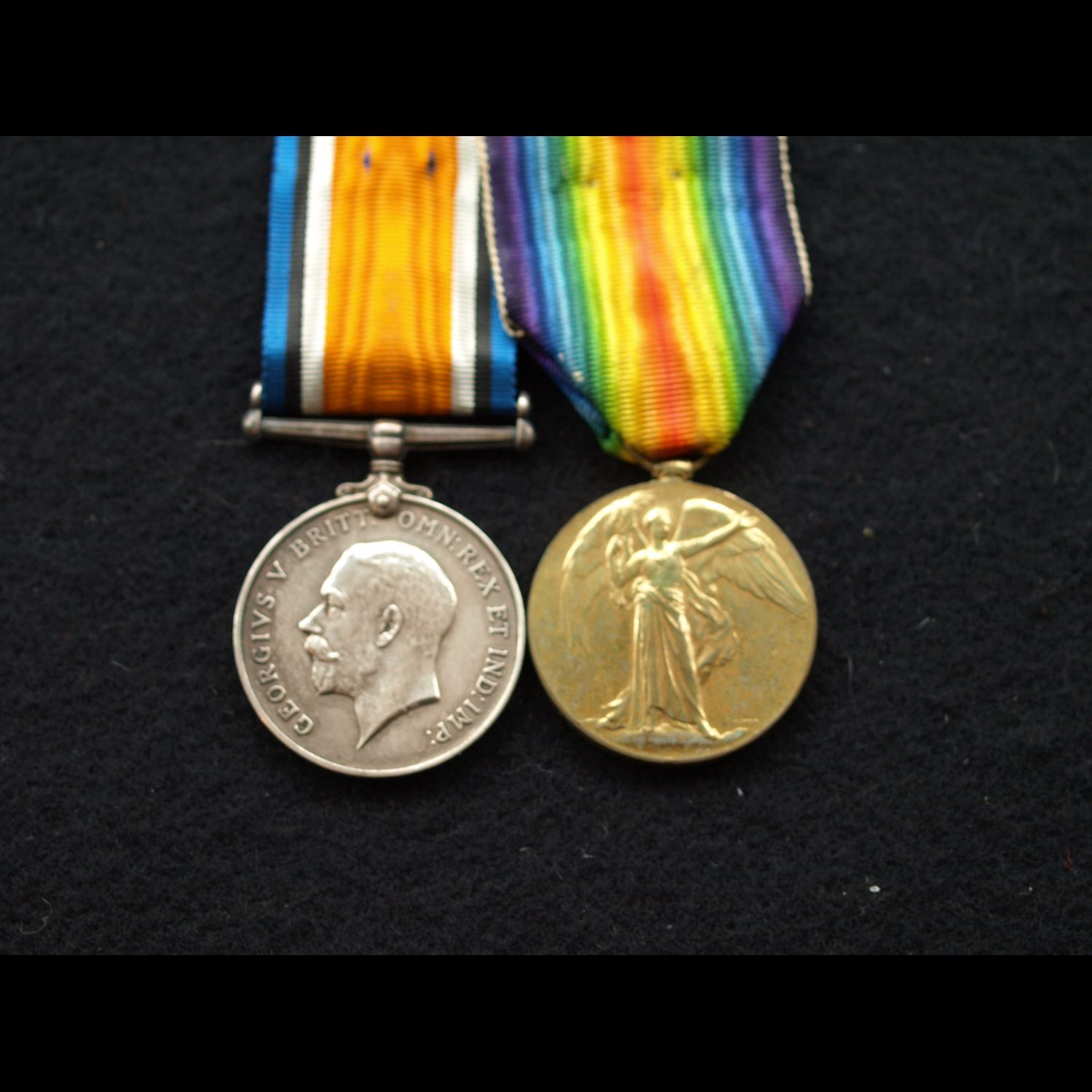 WW1 Pair Orderly Edwards British Red Cross & Order of St Johns