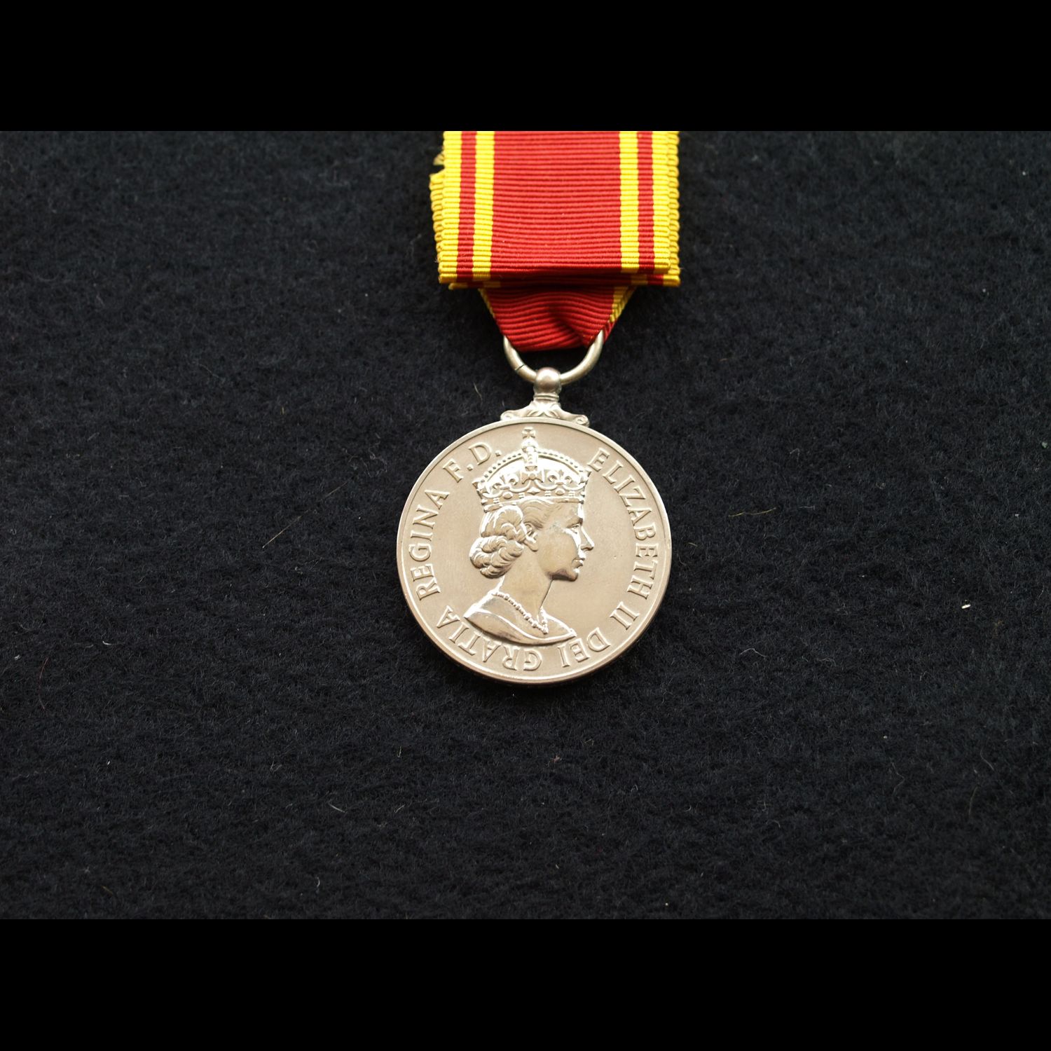 Fire Brigade Long Service Medal Sub Offr Frank Paxton