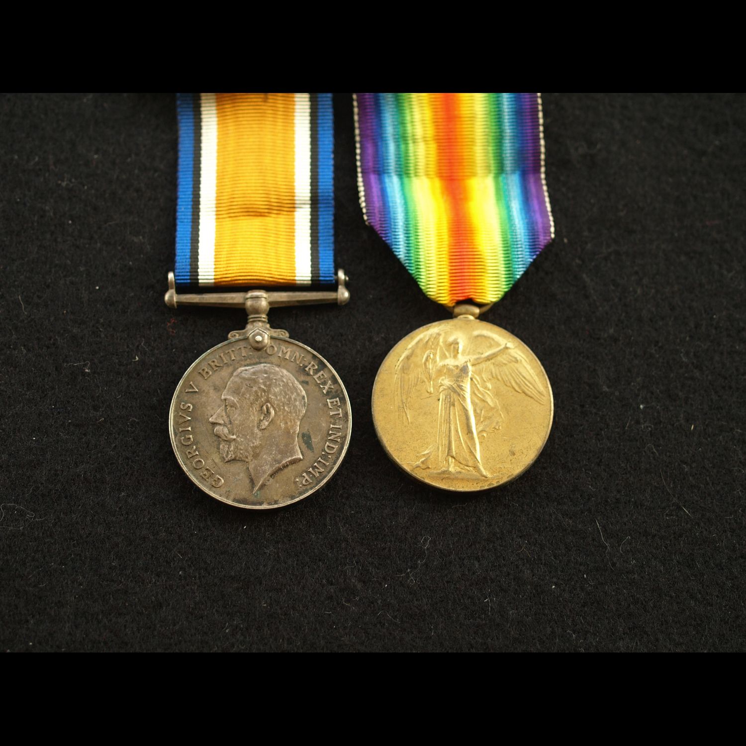 WW1 Pair Lt L W Irons 3rd Kings Own Hussars